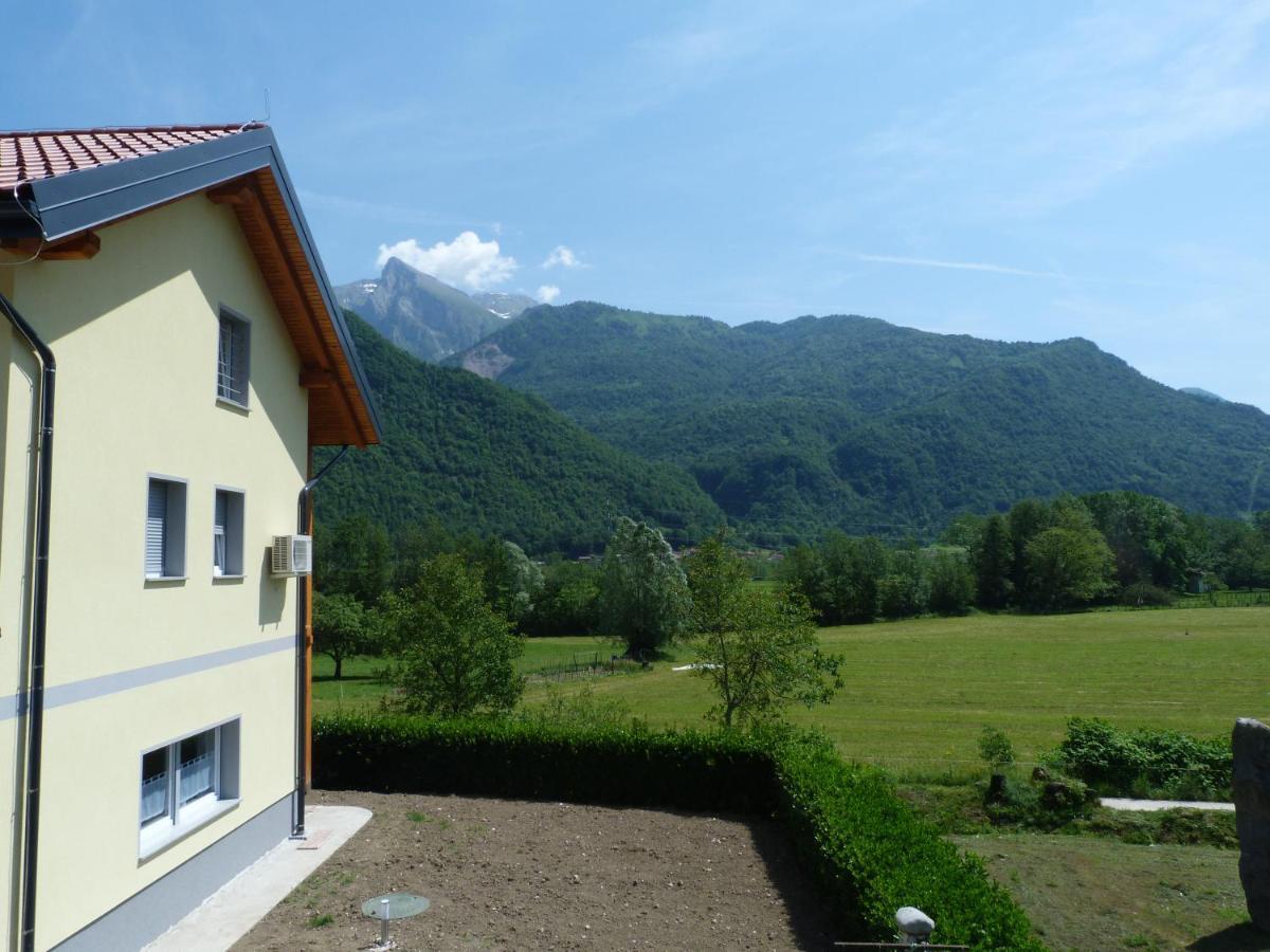 Appartamento Hisasmihelka Kobarid Esterno foto