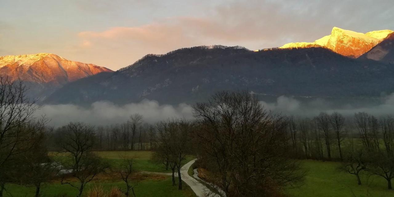 Appartamento Hisasmihelka Kobarid Esterno foto